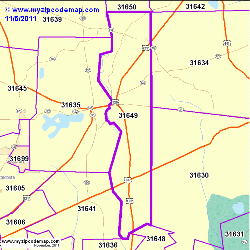 map of 31649