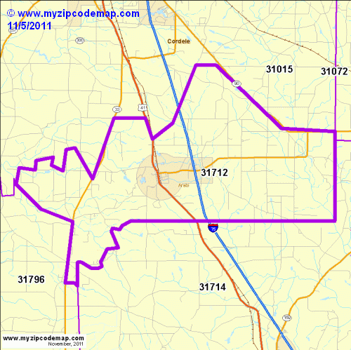 map of 31712