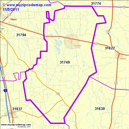 map of 31749