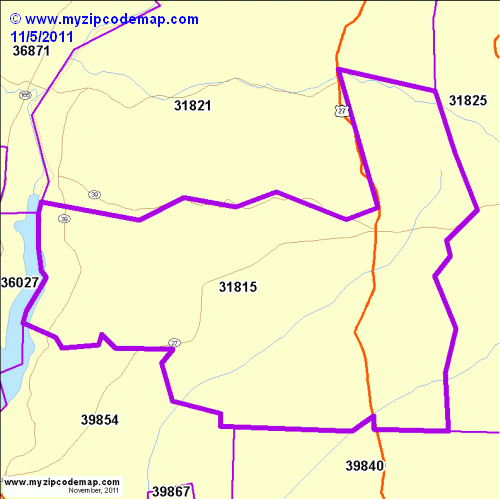 map of 31815