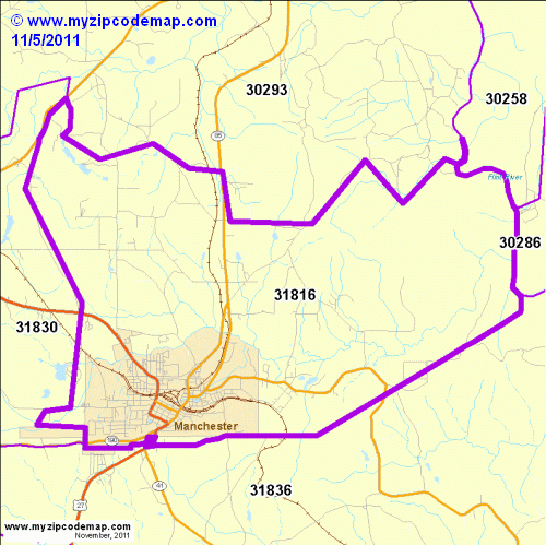 map of 31816