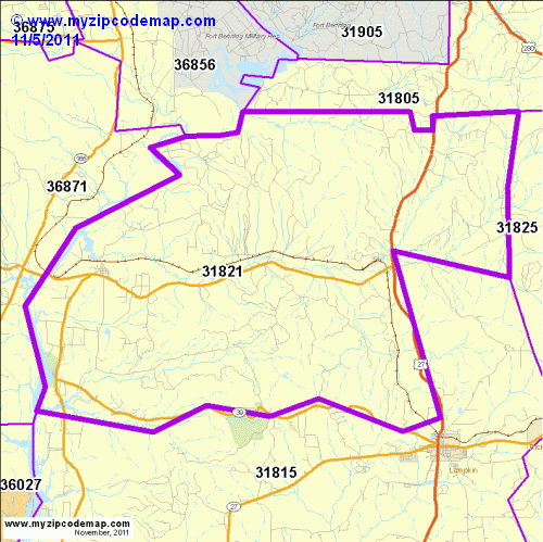 map of 31821