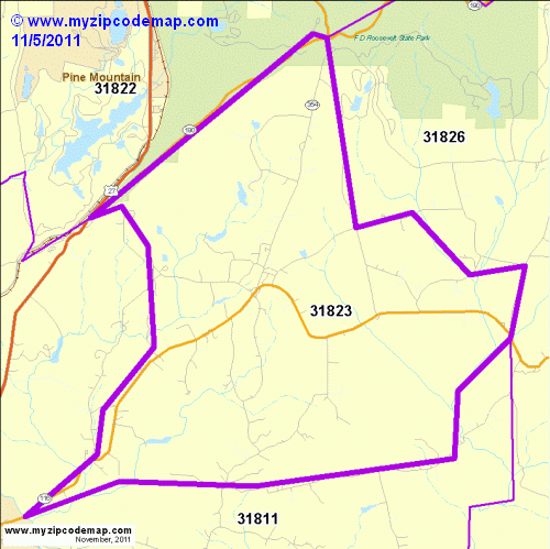 map of 31823