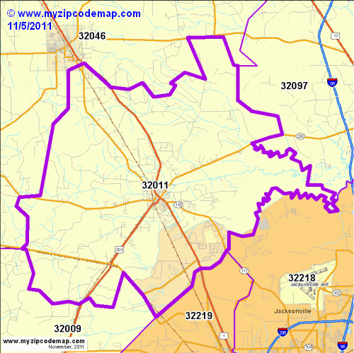 map of 32011