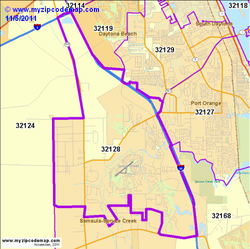 map of 32128