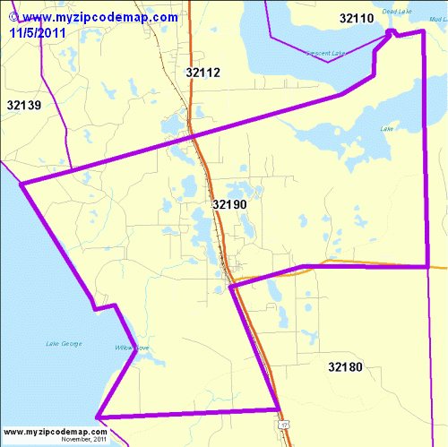 map of 32190