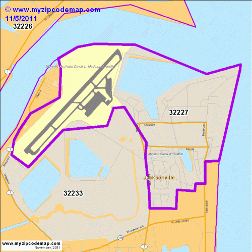 map of 32227