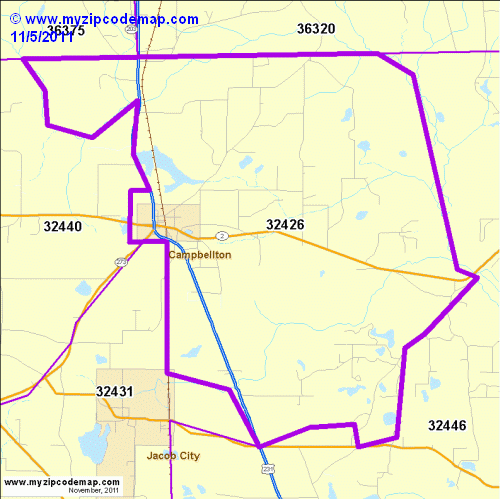 map of 32426