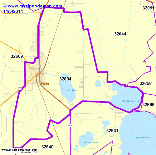map of 32694