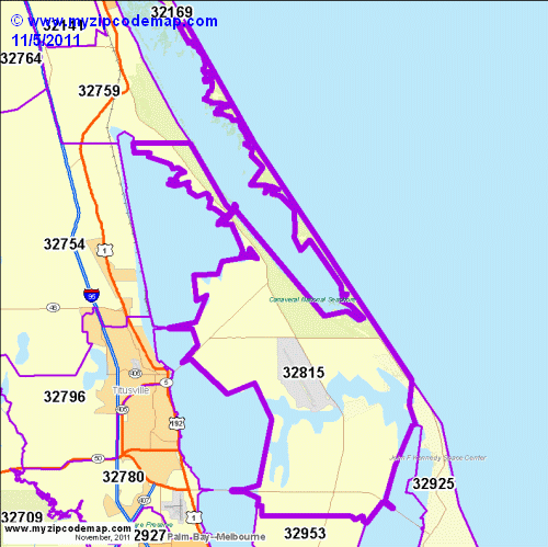 map of 32815