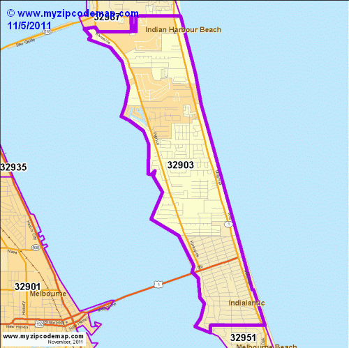 map of 32903