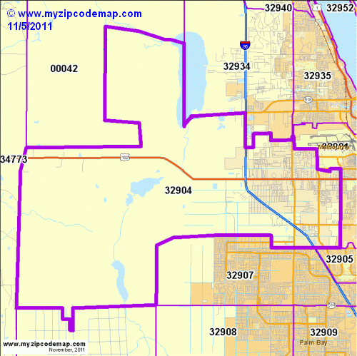map of 32904