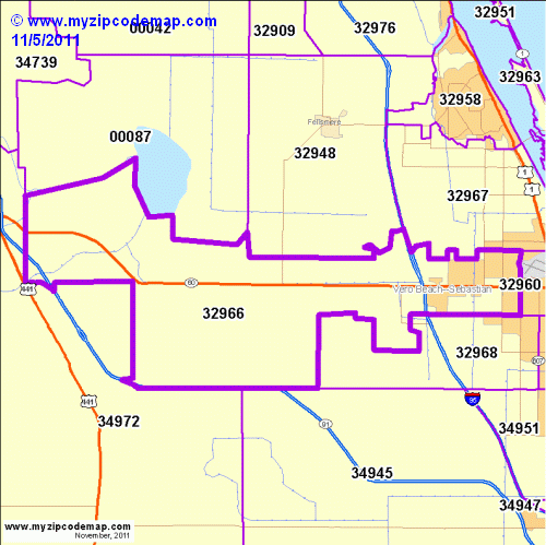 map of 32966