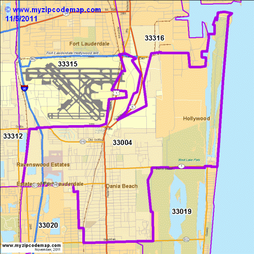map of 33004
