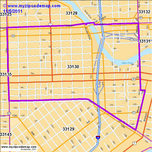 map of 33130