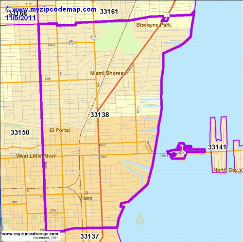 map of 33138