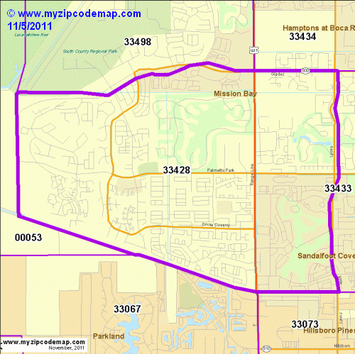map of 33428