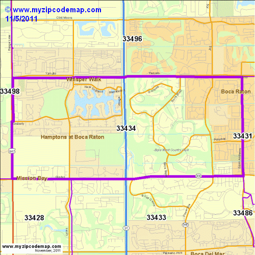 map of 33434