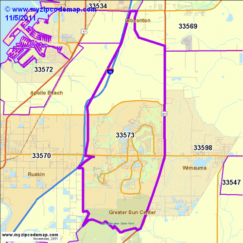 map of 33573