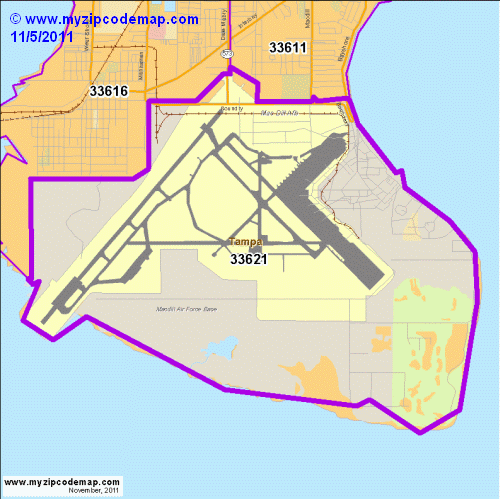 map of 33621
