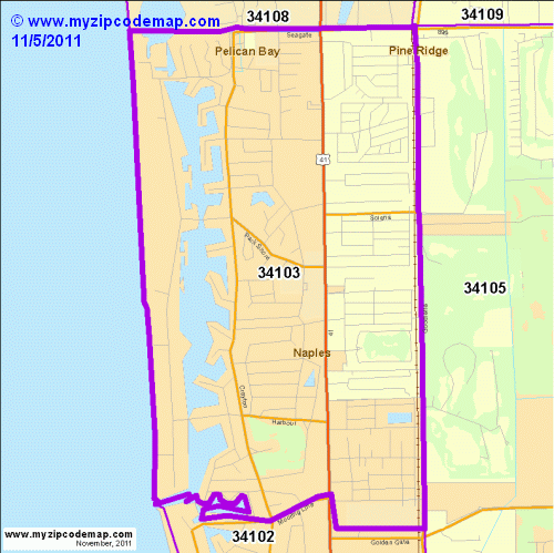 map of 34103