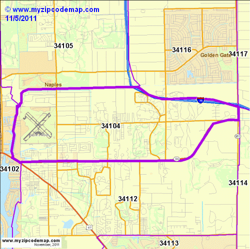 map of 34104