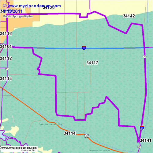 map of 34117