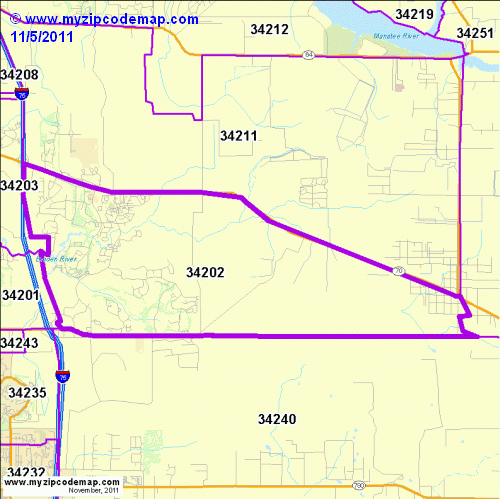 map of 34202