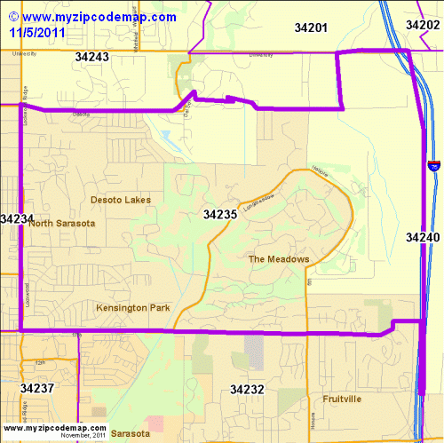map of 34235
