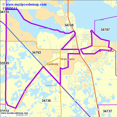 map of 34762