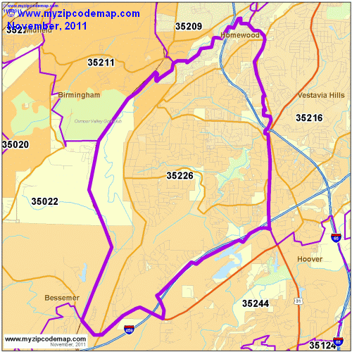 map of 35226