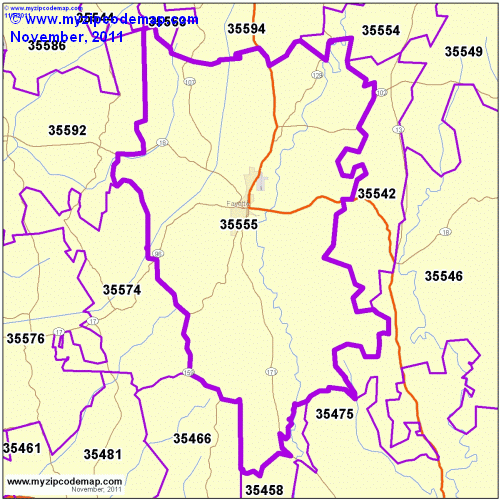 map of 35555