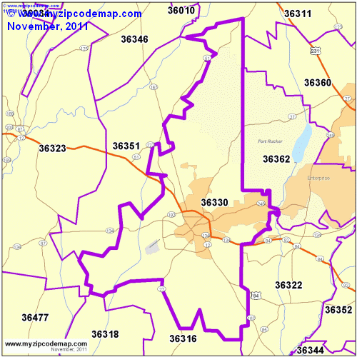 map of 36330