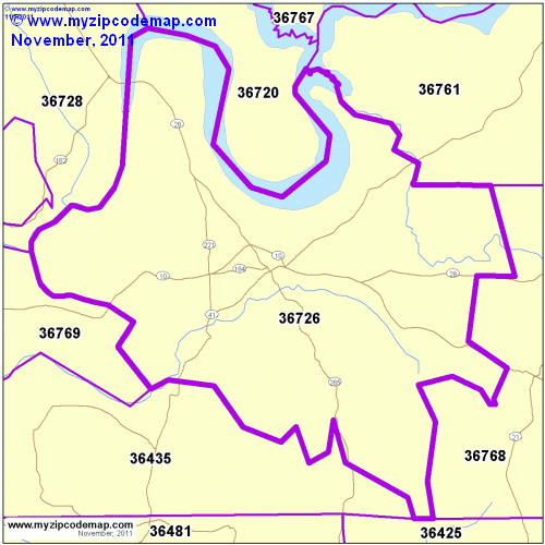 map of 36726