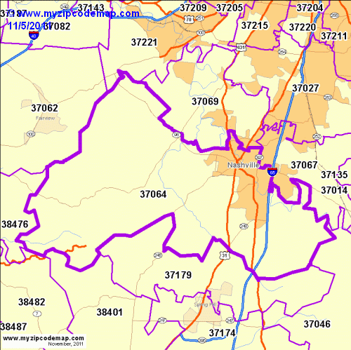 map of 37064