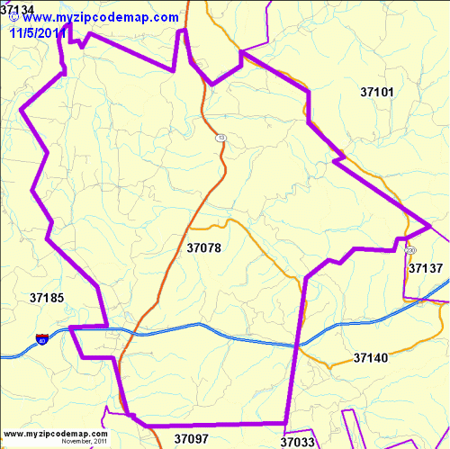 map of 37078
