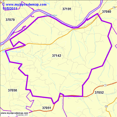map of 37142