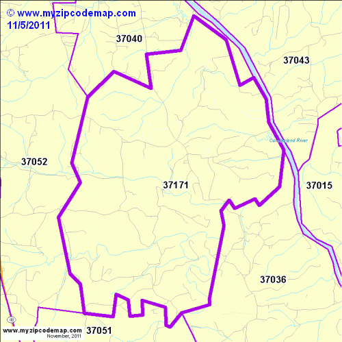 map of 37171