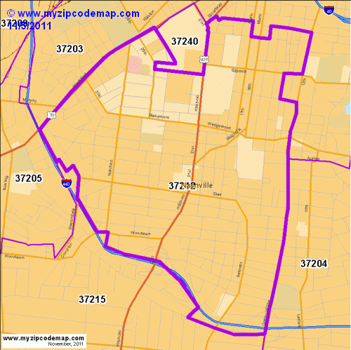 map of 37212