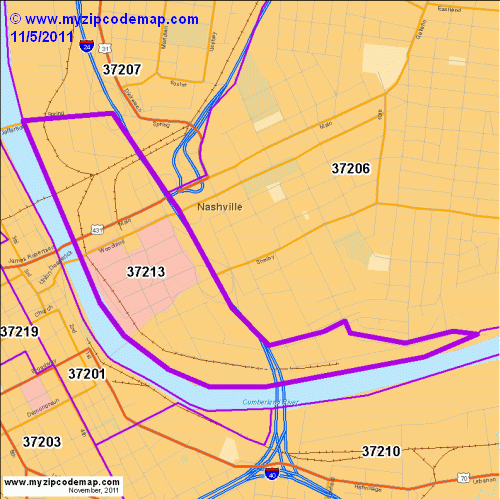 map of 37213
