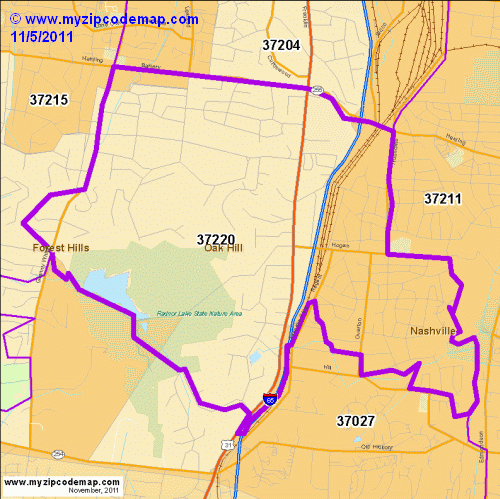 map of 37220