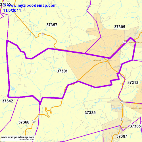 map of 37301
