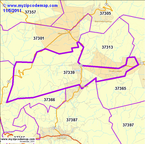 map of 37339