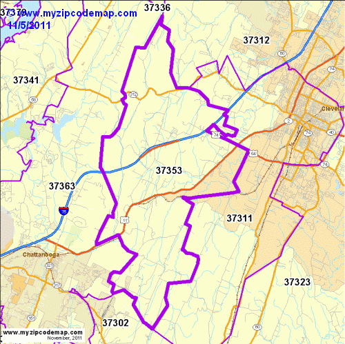 map of 37353