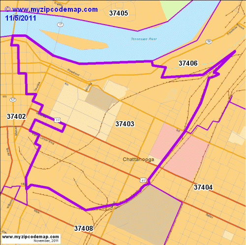 map of 37403
