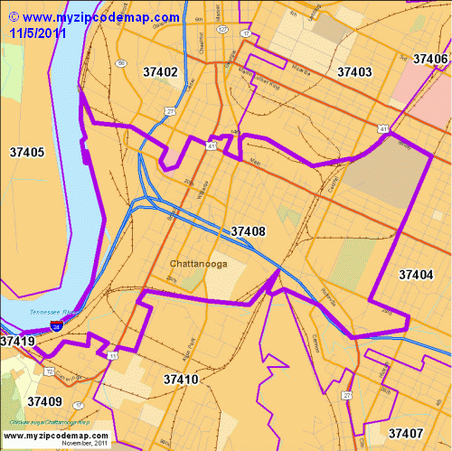 map of 37408
