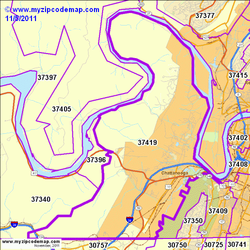 map of 37419