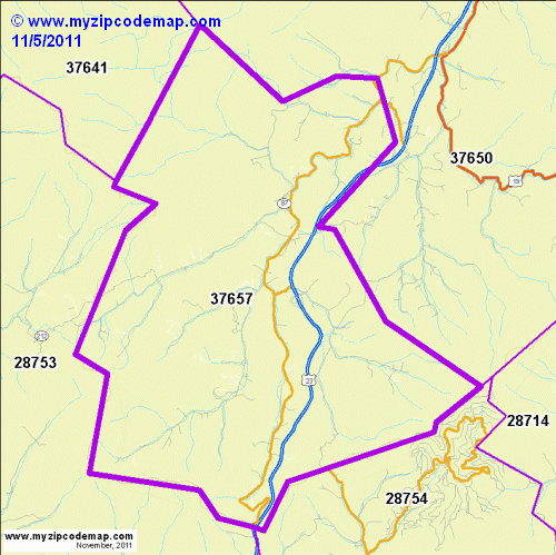 map of 37657