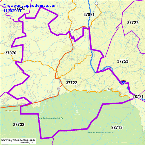 map of 37722