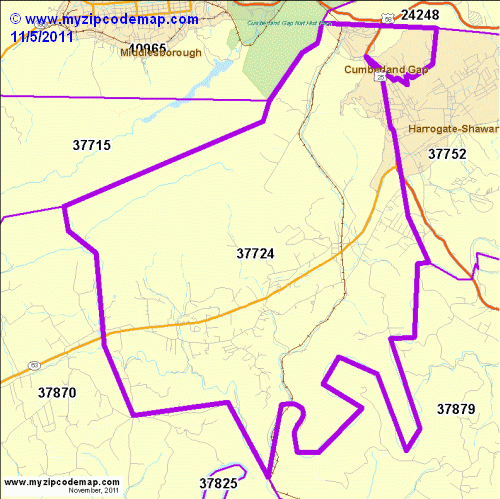 map of 37724